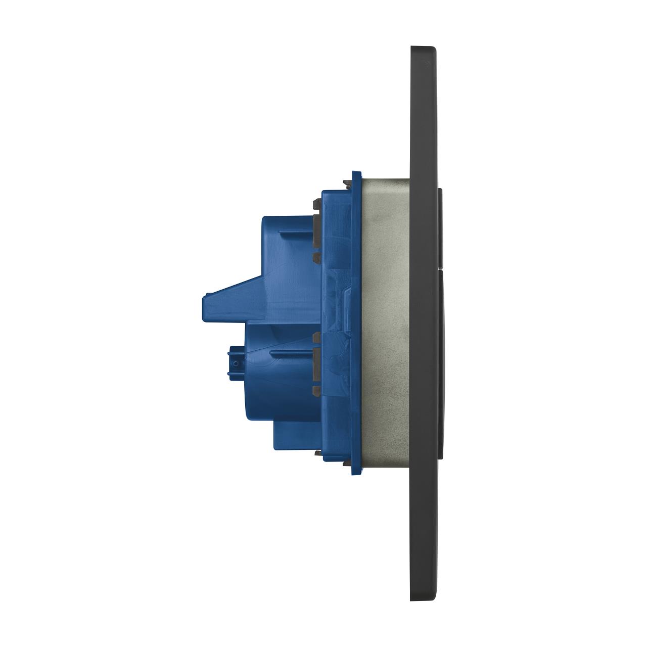 Grohe Skate Cosmopolitan Gömme Rezervuar Kumanda Paneli, Hayalet Siyah, 38732KF0Grohe38732KF0Kumanda Paneli