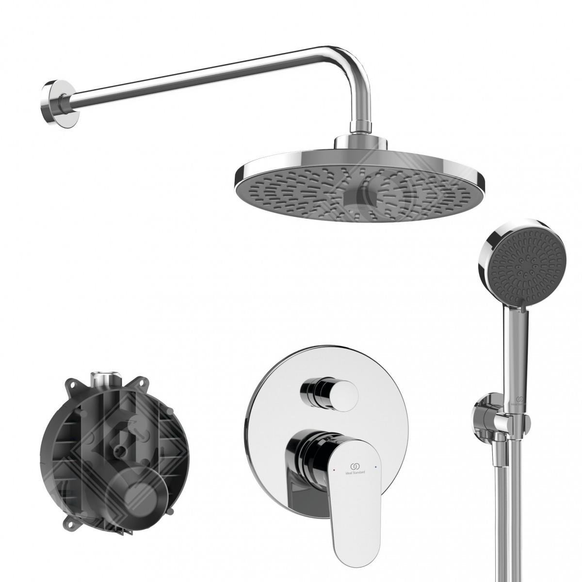 Ideal Standard Cerafine O Ankastre Duş Sistemi Seti-Chrome BD828AAIdeal StandardBD828AAAnkastre Duş Setleri