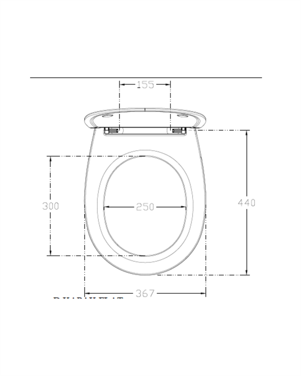 Ideal Standard Strada O Klozet Kapağı-White-Thin-Yavaş Kapanan Z297102Ideal StandardZ297102Klozet Kapağı