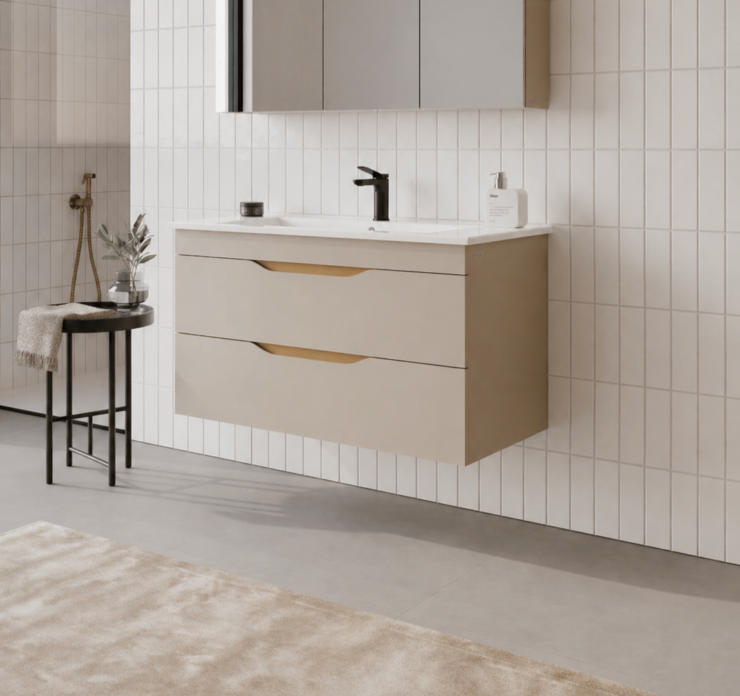 LENA 100 ALT+LVB CKMC MNT COL BEJIORKA5008054Lavabo Dolabı