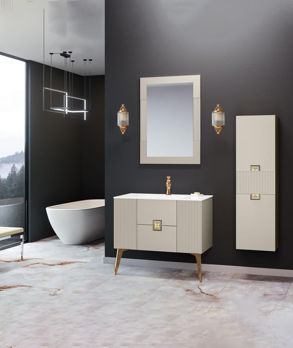 Orka Adria 100 cm Dublin Banyo Dolabı TakımıORKA5003304Banyo Dolabı Takımı