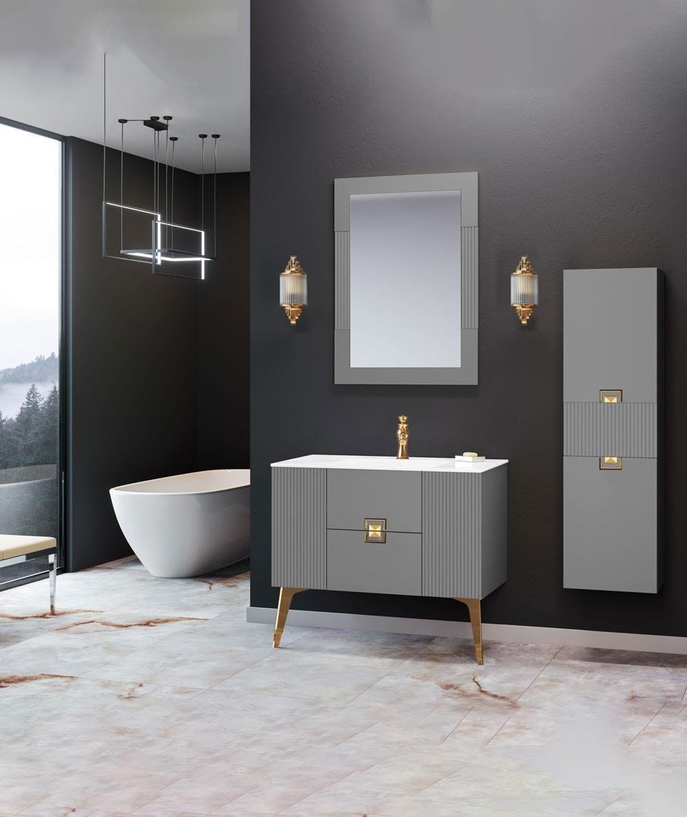 Orka Adria 100 cm Dublin Banyo Dolabı TakımıORKA5000015Banyo Dolabı Takımı