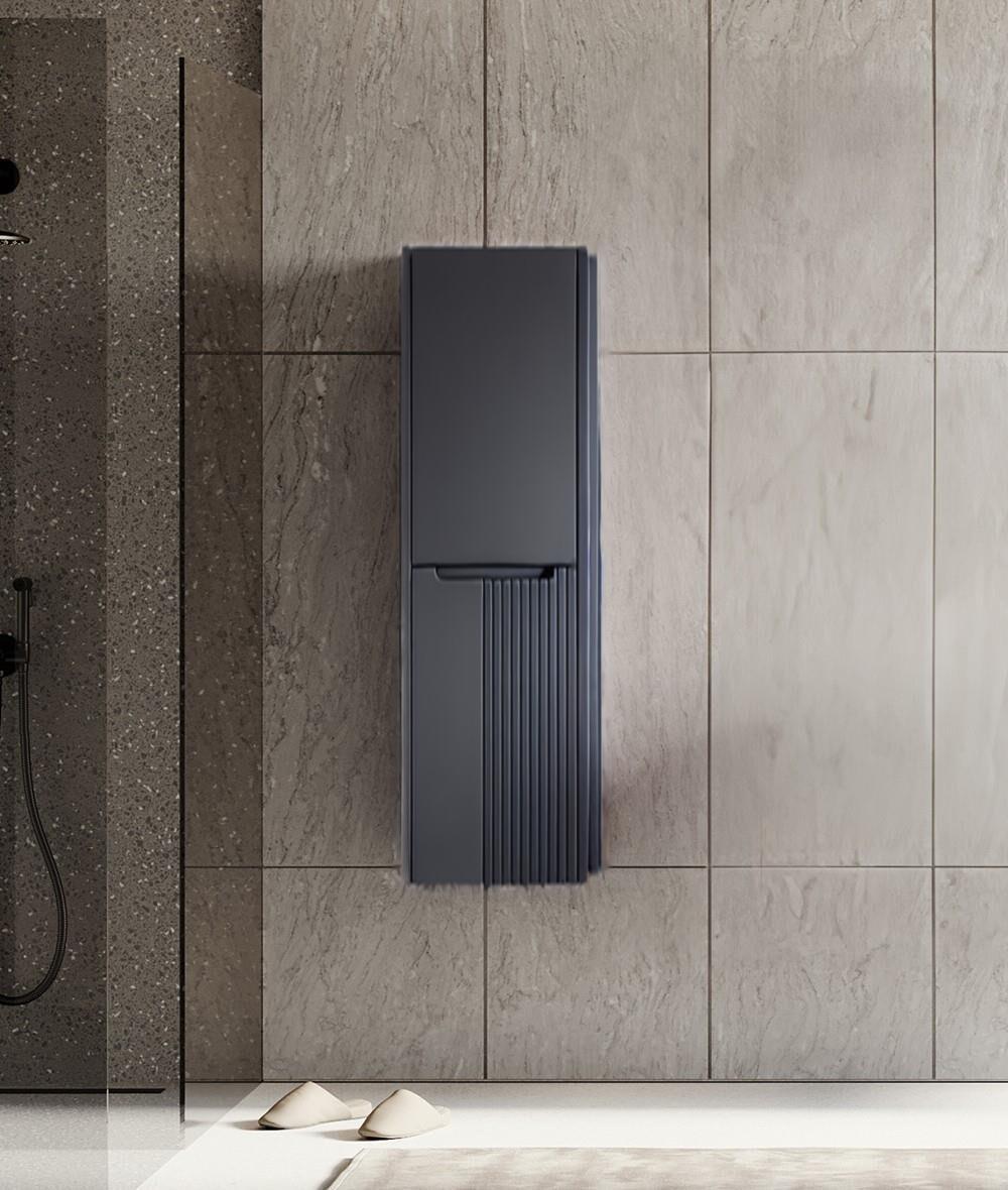 Orka Biella 40 cm Antrasit Banyo Boy Çamaşır DolabıORKA3007877Banyo Boy Dolabı Modelleri 