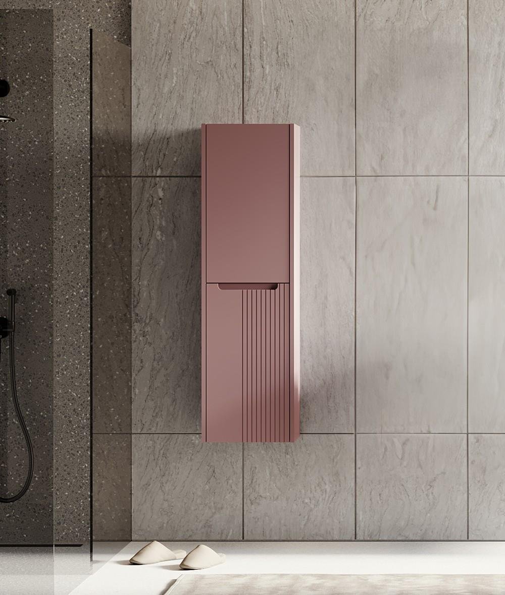 Orka Biella 40 cm Pudra Banyo Boy Çamaşır DolabıORKA3007876Banyo Boy Dolabı Modelleri 