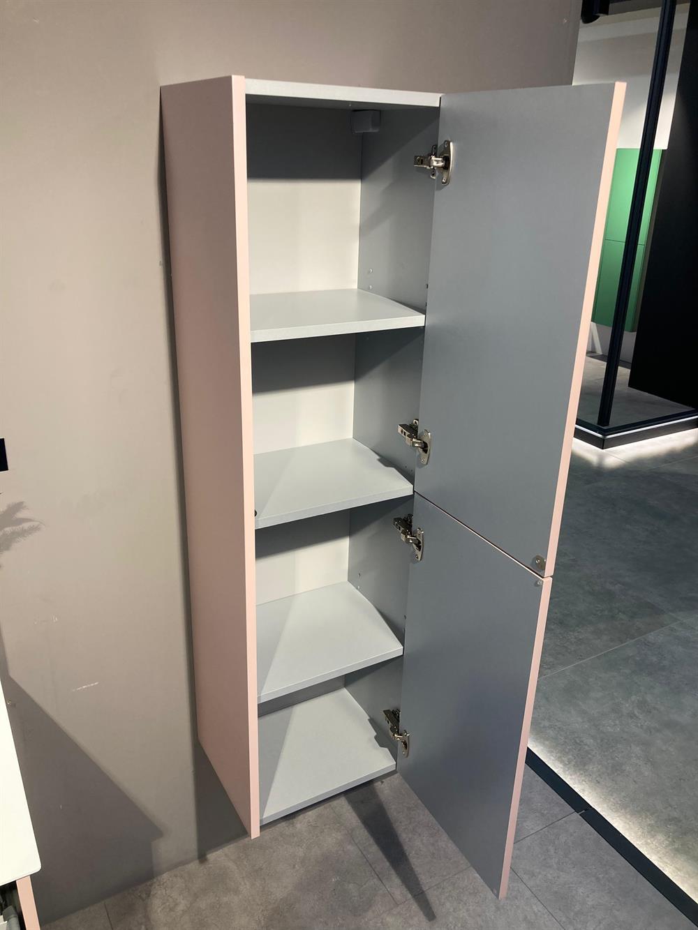 Orka Biella 40 cm Pudra Banyo Boy Çamaşır DolabıORKA3007876Banyo Boy Dolabı Modelleri 