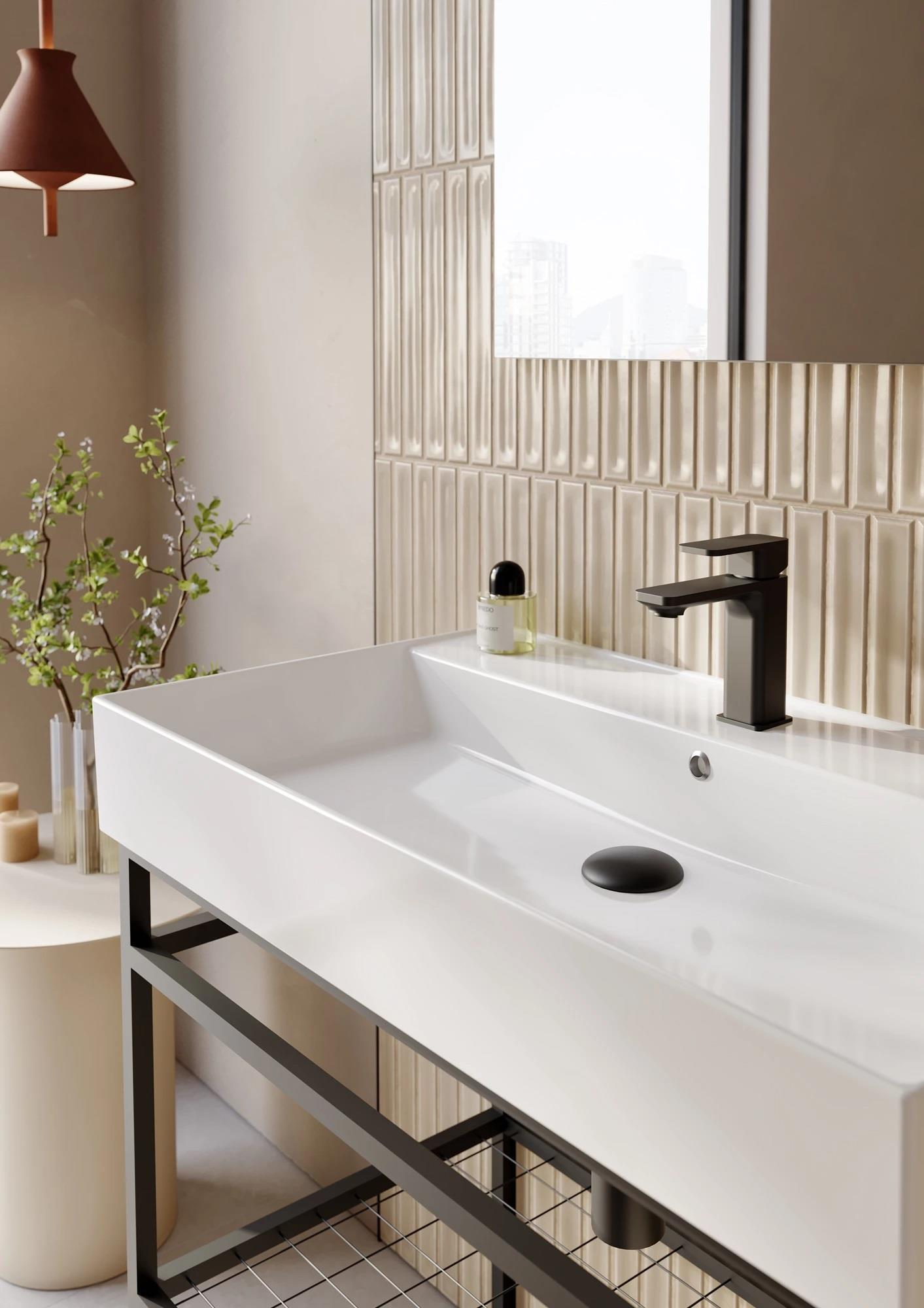 Orka Capetown 80 cm Banyo Dolabı Alt Modül ve Lavabo (Parlak Beyaz Lavabo), 5003242ORKA5003242Lavabo Dolabı