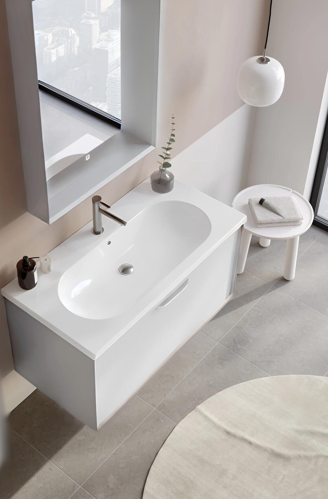 Orka Clay 100 cm Beyaz Banyo Dolabı TakımıORKA5002256Banyo Dolabı Takımı