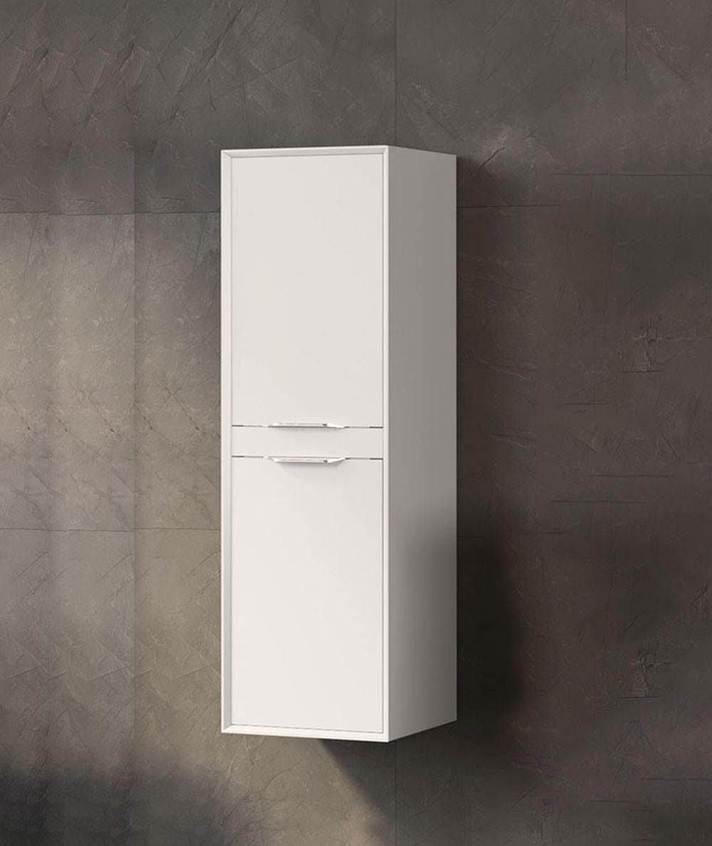 Orka Clay 40 cm Beyaz Banyo Boy Çamaşır DolabıORKA3003818Banyo Boy Dolabı Modelleri 