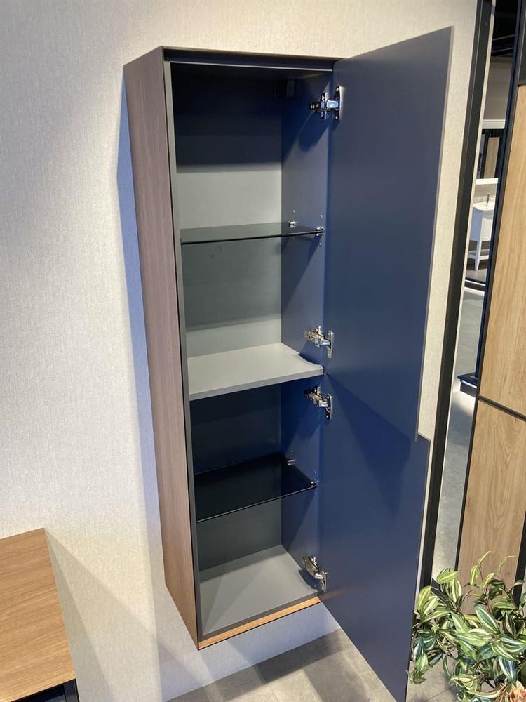 Orka Craft 40 cm Ceviz Banyo Boy Çamaşır DolabıORKA3000319Banyo Boy Dolabı Modelleri 