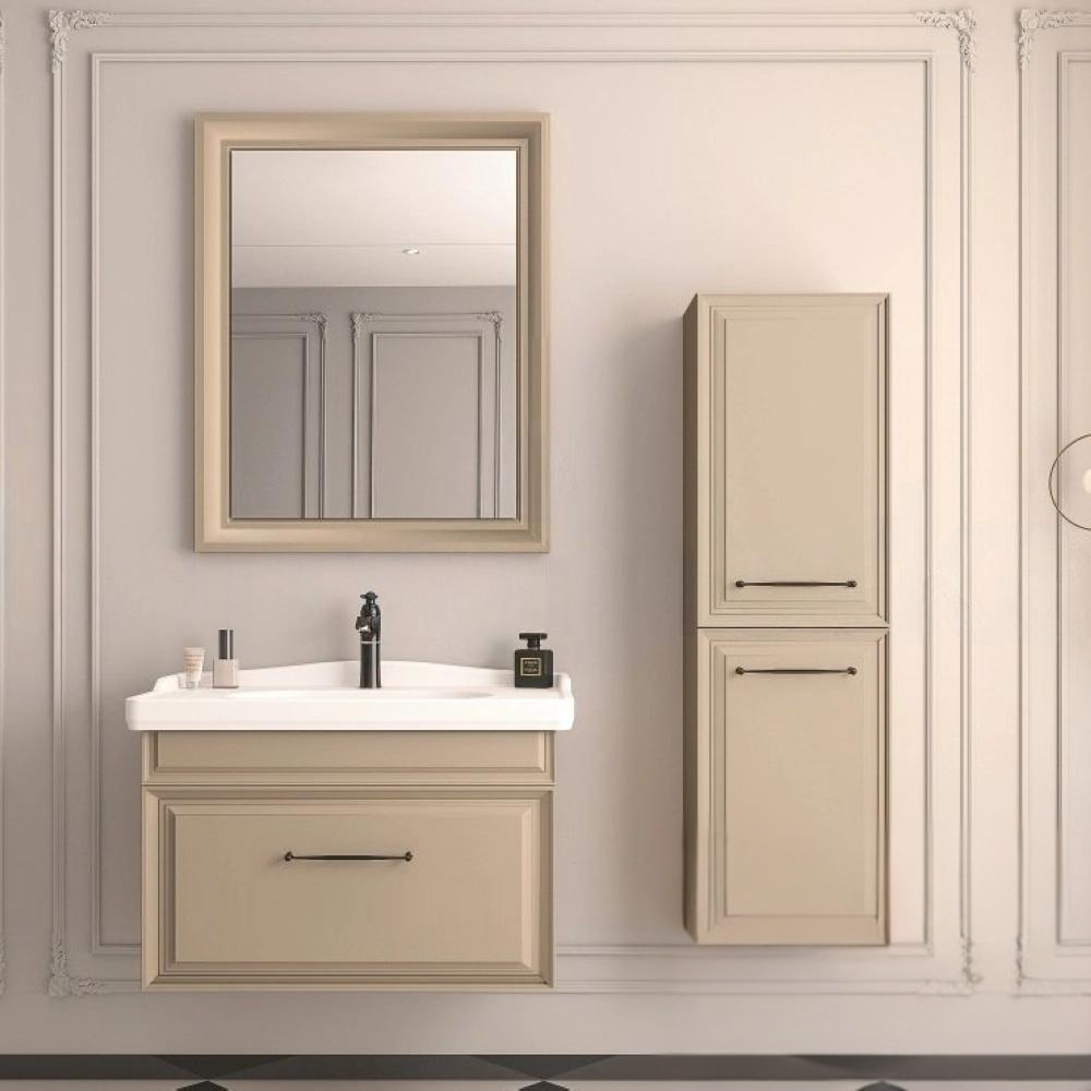 Orka Design 85 cm Mat Cappucino Banyo Dolabı TakımıORKA5000277Banyo Dolabı Takımı