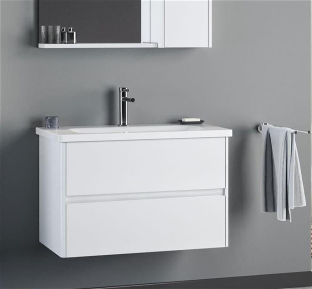 Orka Duden 80 cm Beyaz Banyo Dolabı Alt Modül ve LavaboORKA5001161Lavabo Dolabı