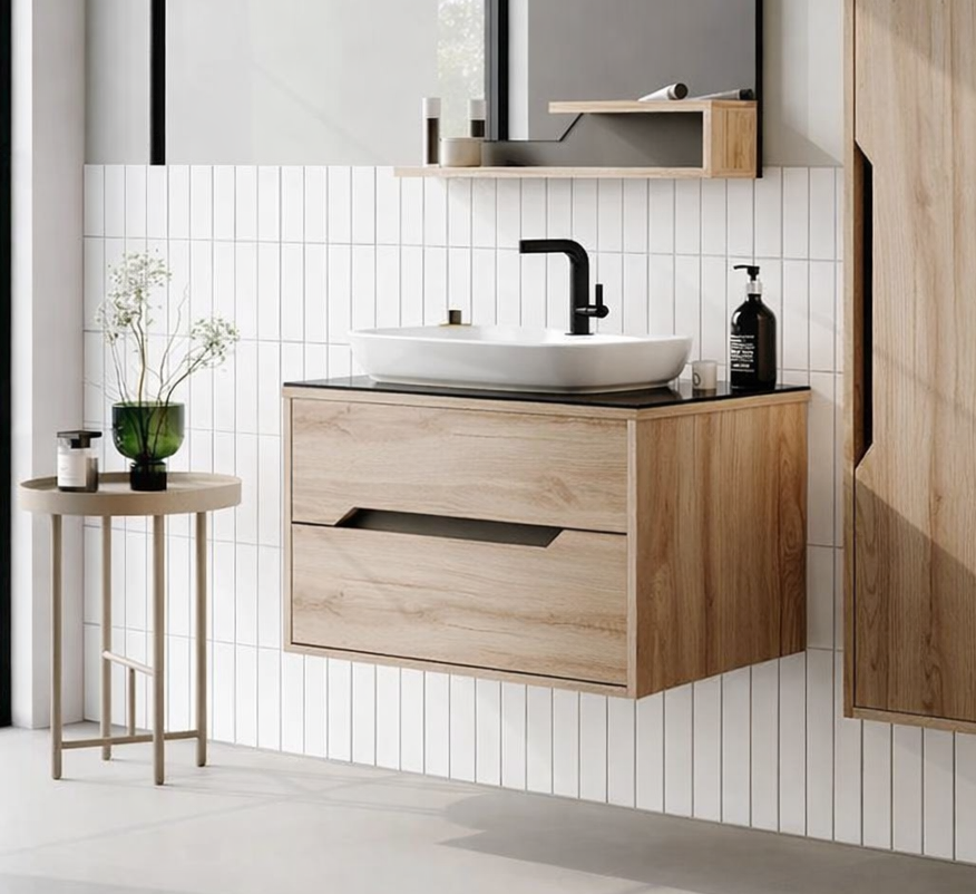 Orka Galia 80 cm Legnano Banyo Dolabı Alt Modül ve Lavabo, 5001361ORKA5001361Lavabo Dolabı