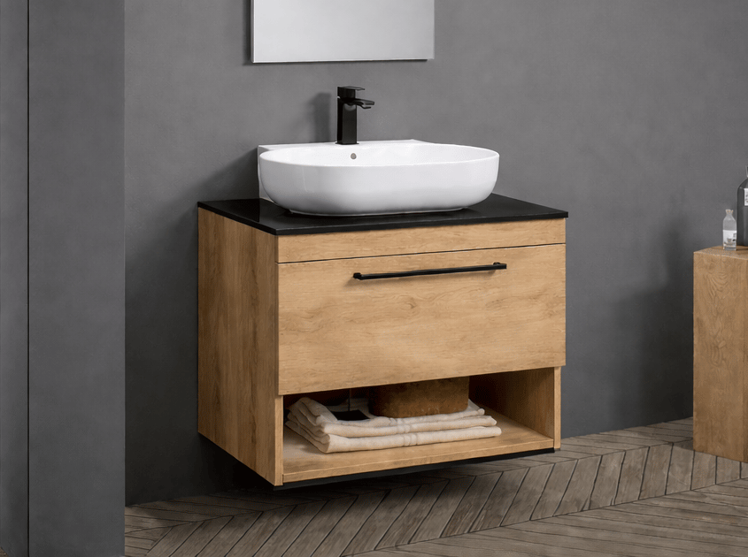 Orka Knidos 70 cm Legnano Banyo Dolabı Alt Modül ve Lavabo, 5001383ORKA5001383Lavabo Dolabı