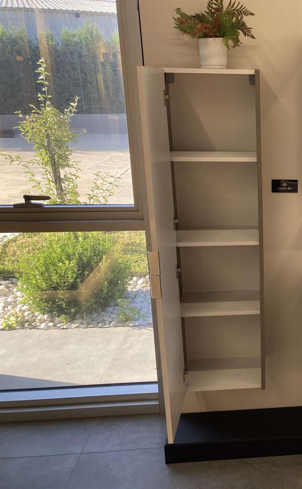 Orka Luna 40 cm Gri Banyo Boy Çamaşır DolabıORKA3001098Banyo Boy Dolabı Modelleri 