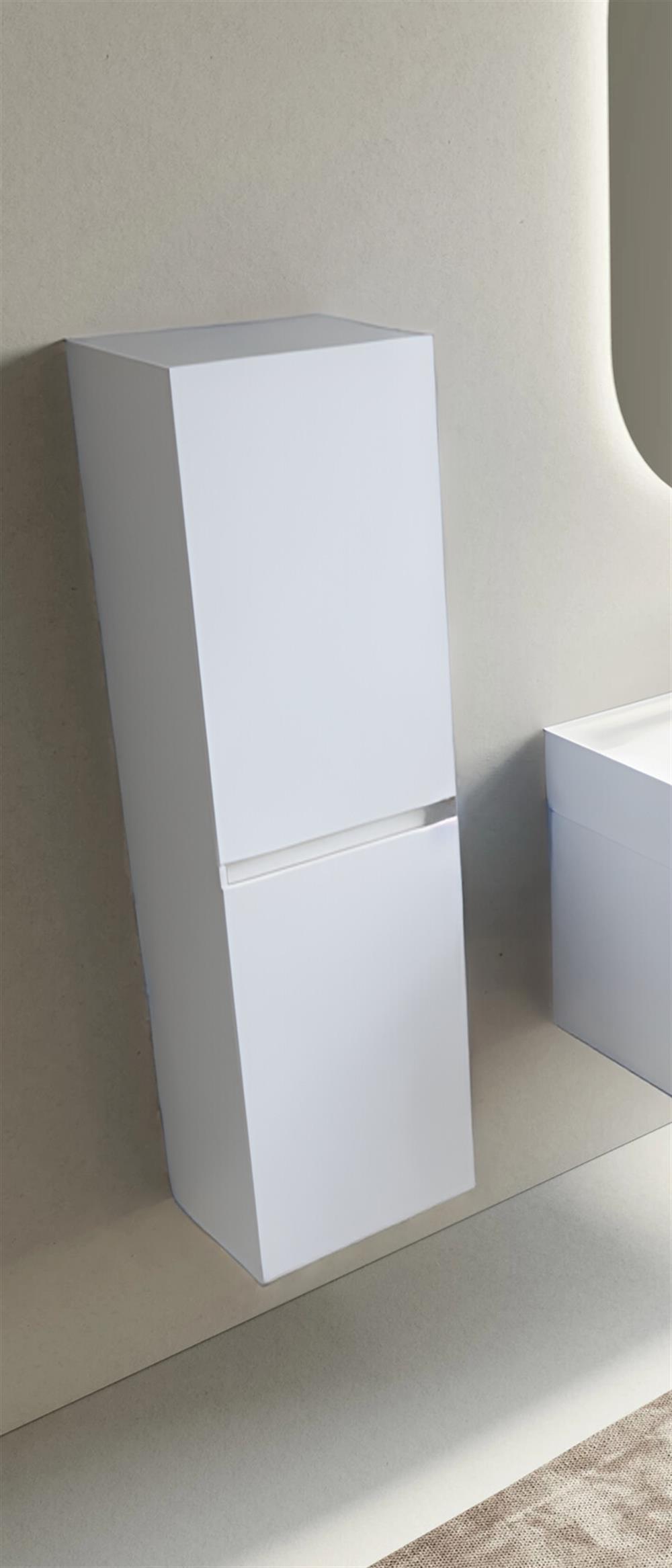 Orka Lusso 40 cm Beyaz Banyo Boy Çamaşır DolabıORKA3006692Banyo Boy Dolabı Modelleri 