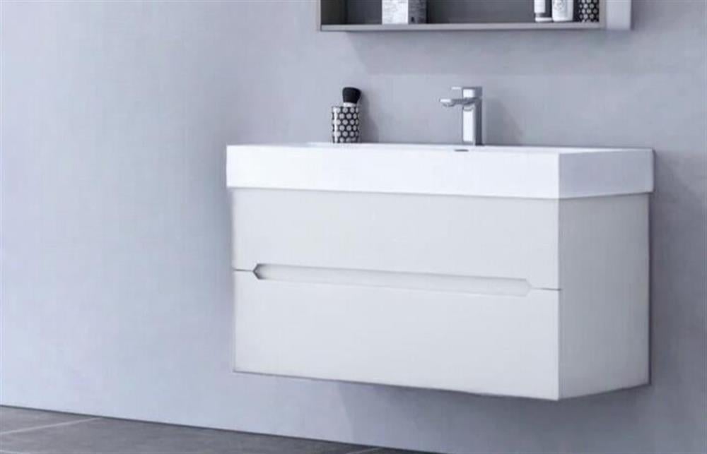 Orka Malta 100 cm Beyaz Banyo Dolabı Alt Modül ve LavaboORKA5001477Lavabo Dolabı