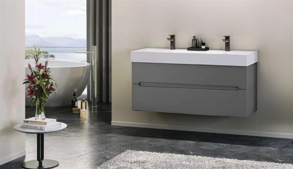 Orka Malta 120 cm Gri Banyo Dolabı Alt Modül ve LavaboORKA5001487Lavabo Dolabı