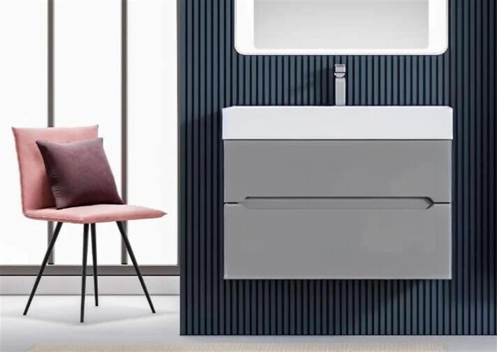 Orka Malta 80 cm Gri Banyo Dolabı Alt Modül ve LavaboORKA5001475Lavabo Dolabı