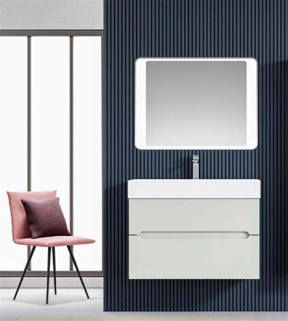 Orka Malta 80 cm Kaşmir Banyo Dolabı Alt Modül ve LavaboORKA5001474Lavabo Dolabı