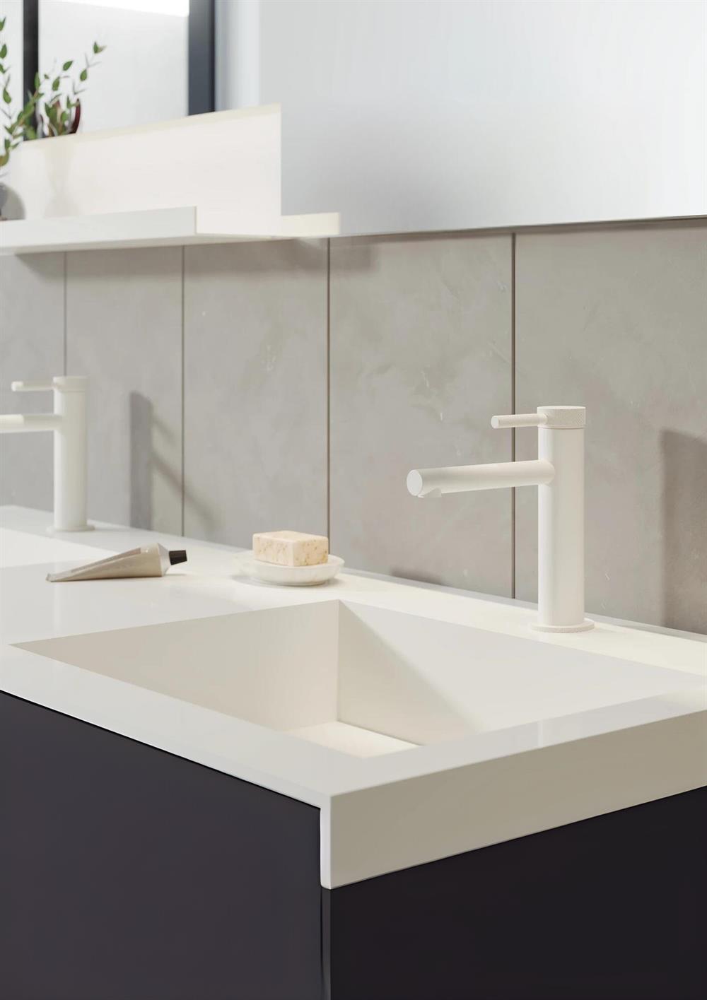 Orka Milano 140 cm Antrasit Banyo Dolabı Alt Modül ve LavaboORKA3006885Lavabo Dolabı