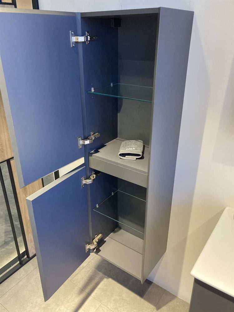 Orka Nest 40 cm Antrasit Banyo Boy Çamaşır DolabıORKA3001610Banyo Boy Dolabı Modelleri 