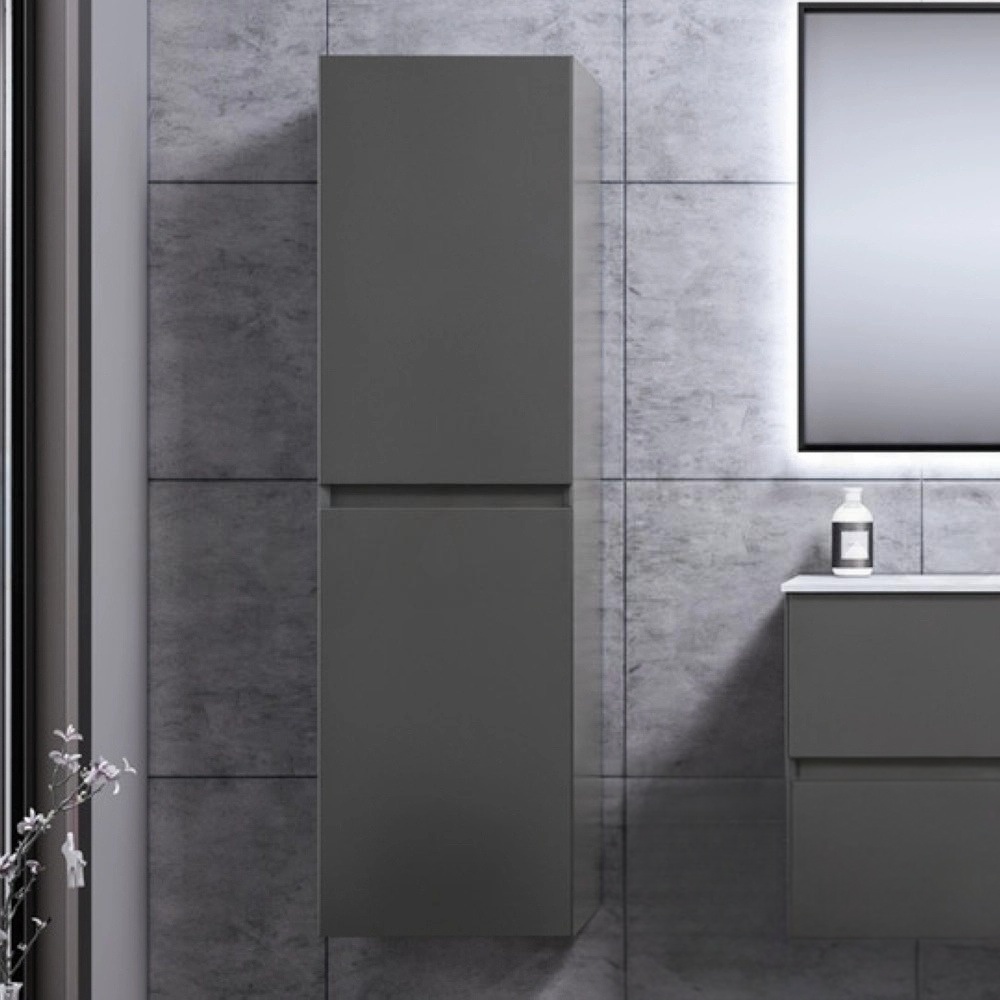 Orka Nest 40 cm Antrasit Banyo Boy Çamaşır DolabıORKA3001610Banyo Boy Dolabı Modelleri 