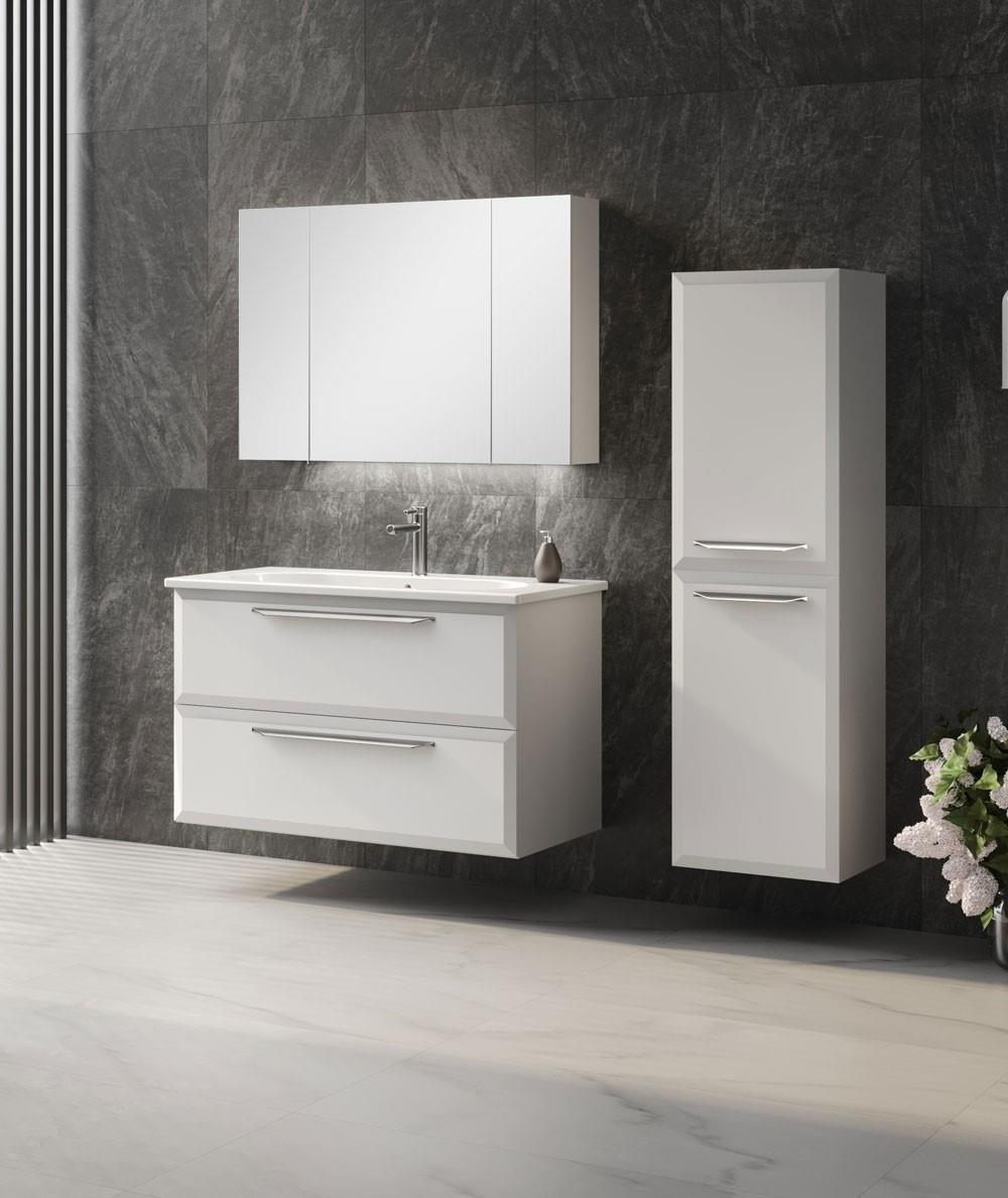 Orka Nuvola 80 cm Kaşmir Banyo Dolabı TakımıORKA5004184Banyo Dolabı Takımı