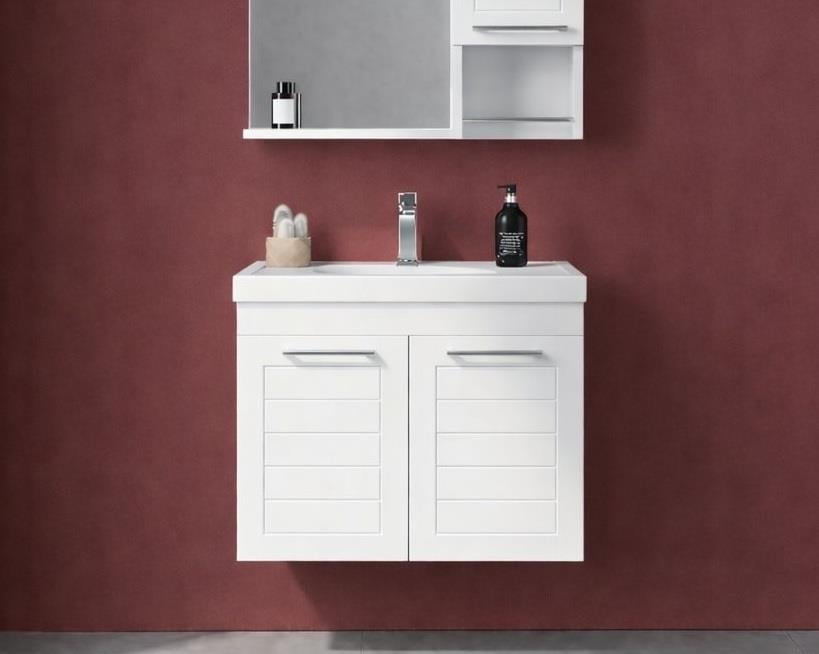 Orka Perge 65 cm Beyaz Banyo Dolabı Alt Modül ve Lavabo, 5001734ORKA5001734Lavabo Dolabı