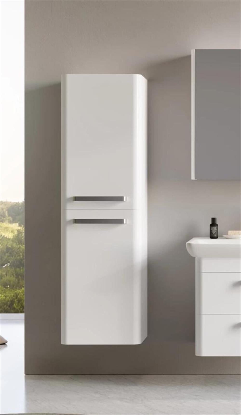 Orka Rose 40 cm Beyaz Banyo Boy Çamaşır DolabıORKA3001940Banyo Boy Dolabı Modelleri 