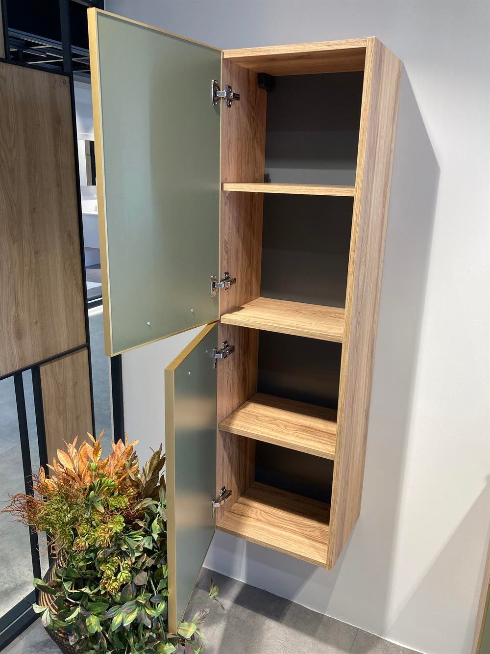 Orka Salerno 40 cm Legnona- Sardunya Banyo Boy Çamaşır DolabıORKA3005748Banyo Boy Dolabı Modelleri 