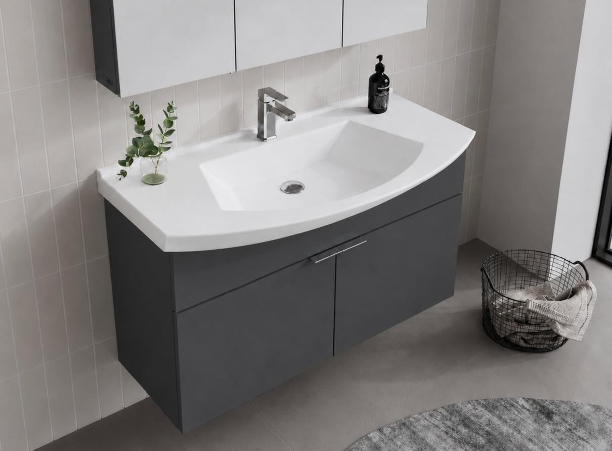 PURUS 100 ALT+LVB ASMA M.ANTRASITORKA5007981Lavabo Dolabı