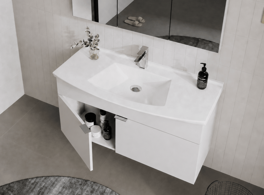 PURUS 100 ALT+LVB ASMA P.BEYAZORKA5007971Lavabo Dolabı