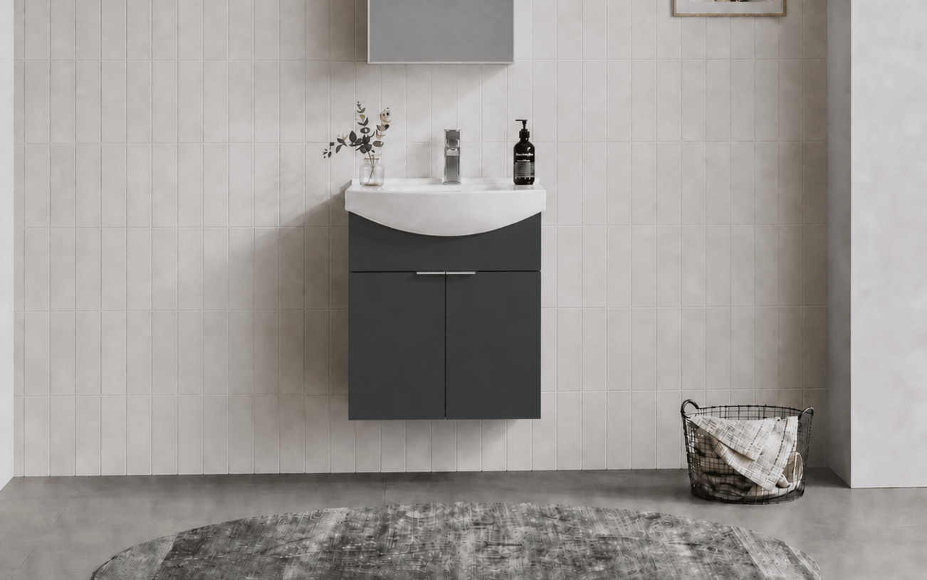 PURUS 55 ALT+LVB ASMA M.ANTRASITORKA5007978Lavabo Dolabı
