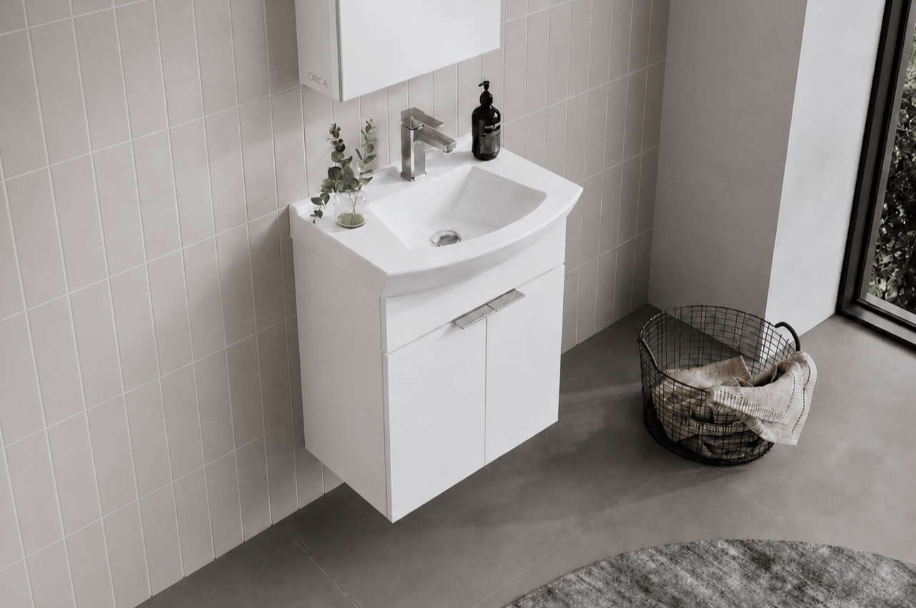 PURUS 55 ALT+LVB ASMA P.BEYAZORKA5008292Lavabo Dolabı
