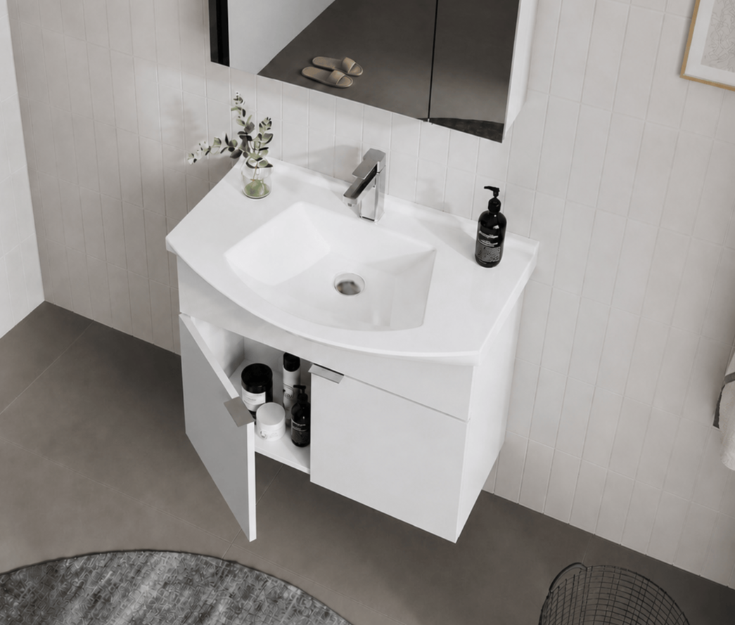 PURUS 65 ALT+LVB ASMA P.BEYAZORKA5007969Lavabo Dolabı
