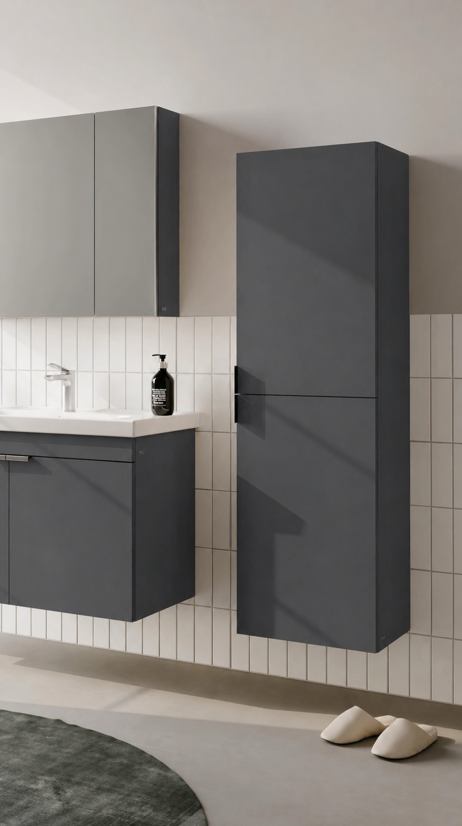 PURUS/DESNA 40 BYD M.ANTRASIT DMNTORKA3009943Banyo Boy Dolabı Modelleri 