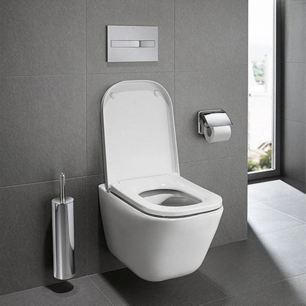 Roca Asma Klozet, The Gap Square, Beyaz ,54 cm, Kanalsız, A34647L000RocaA34647L000Asma Klozet Modelleri, Çeşitleri & Fiyatları | Banyo Dizayn 