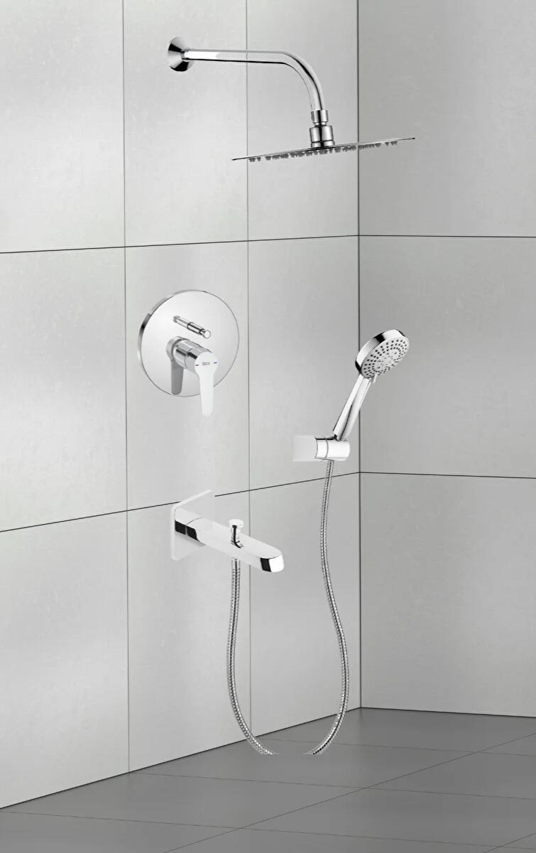 Roca Banyo Seti, Estreia Pack Eco, 5Li, Ankastre, Gaga, A5D257EC0KRocaA5D257EC0KAnkastre Duş Setleri