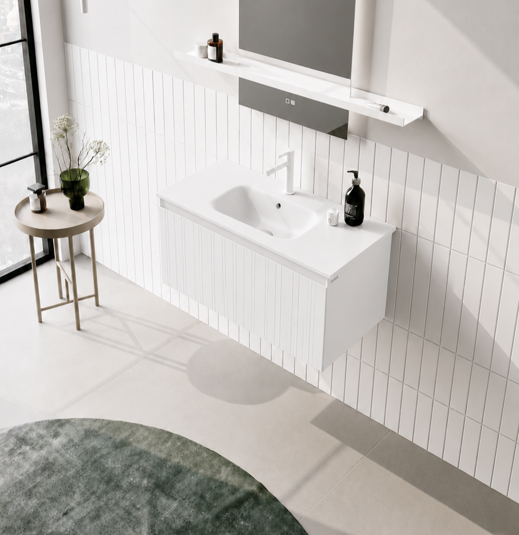 SALINA 100 ALT+LVB M.BEYAZORKA5007410Lavabo Dolabı