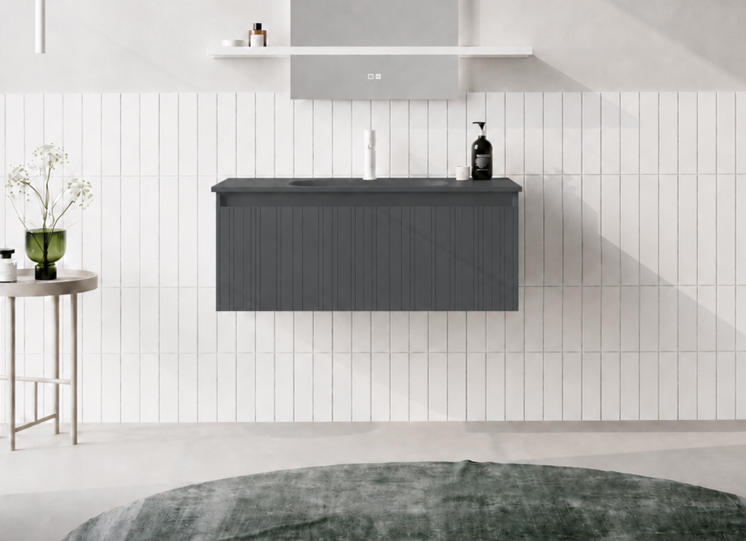 SALINA 100 ALT+LVBM.ANTRASITORKA5007412Lavabo Dolabı