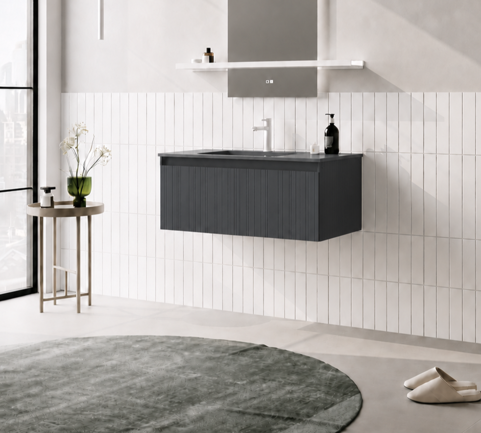 SALINA 100 ALT+LVBM.ANTRASITORKA5007412Lavabo Dolabı