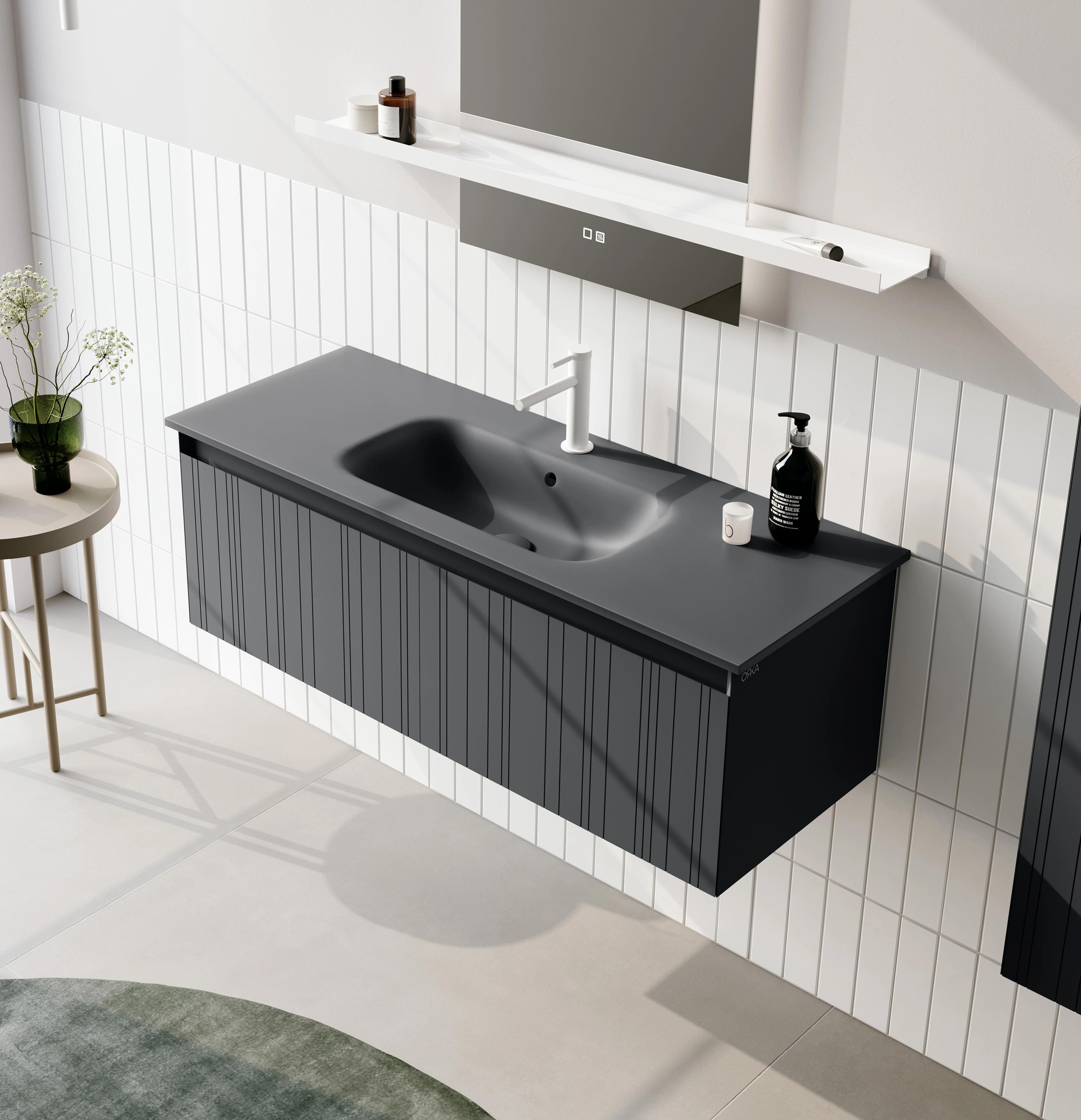 SALINA 120 ALT+LVB M.ANTRASITORKA5007415Lavabo Dolabı