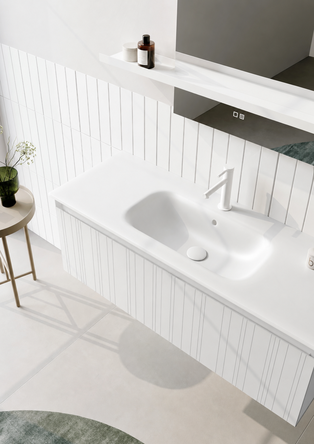 SALINA 120 ALT+LVB M.BEYAZORKA5007413Lavabo Dolabı