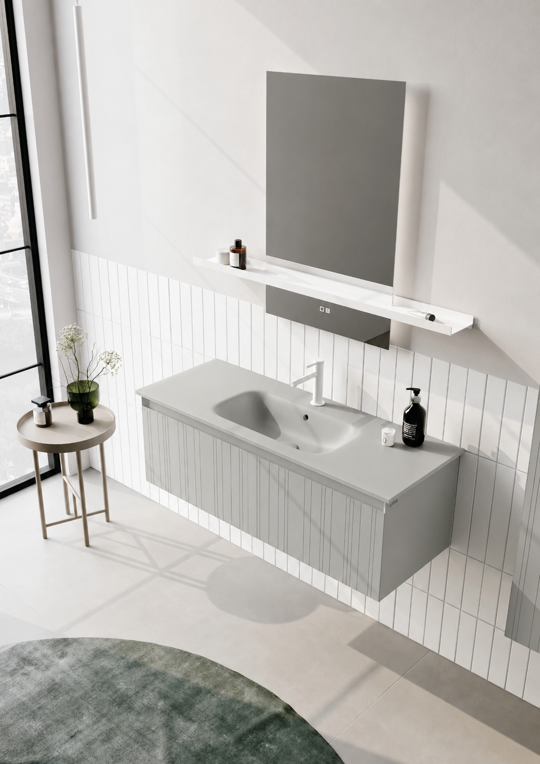 SALINA 120 TKM M.KASMIRORKA5007420Banyo Dolabı Takımı