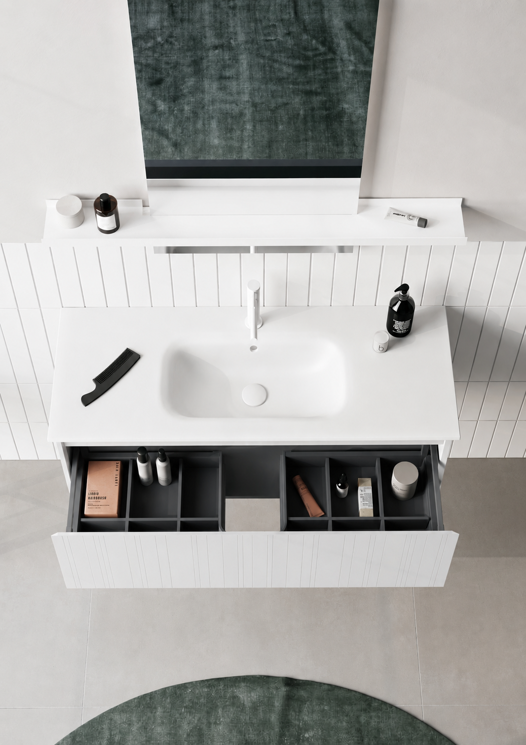SALINA 120 TKM M.BEYAZORKA5007419Banyo Dolabı Takımı