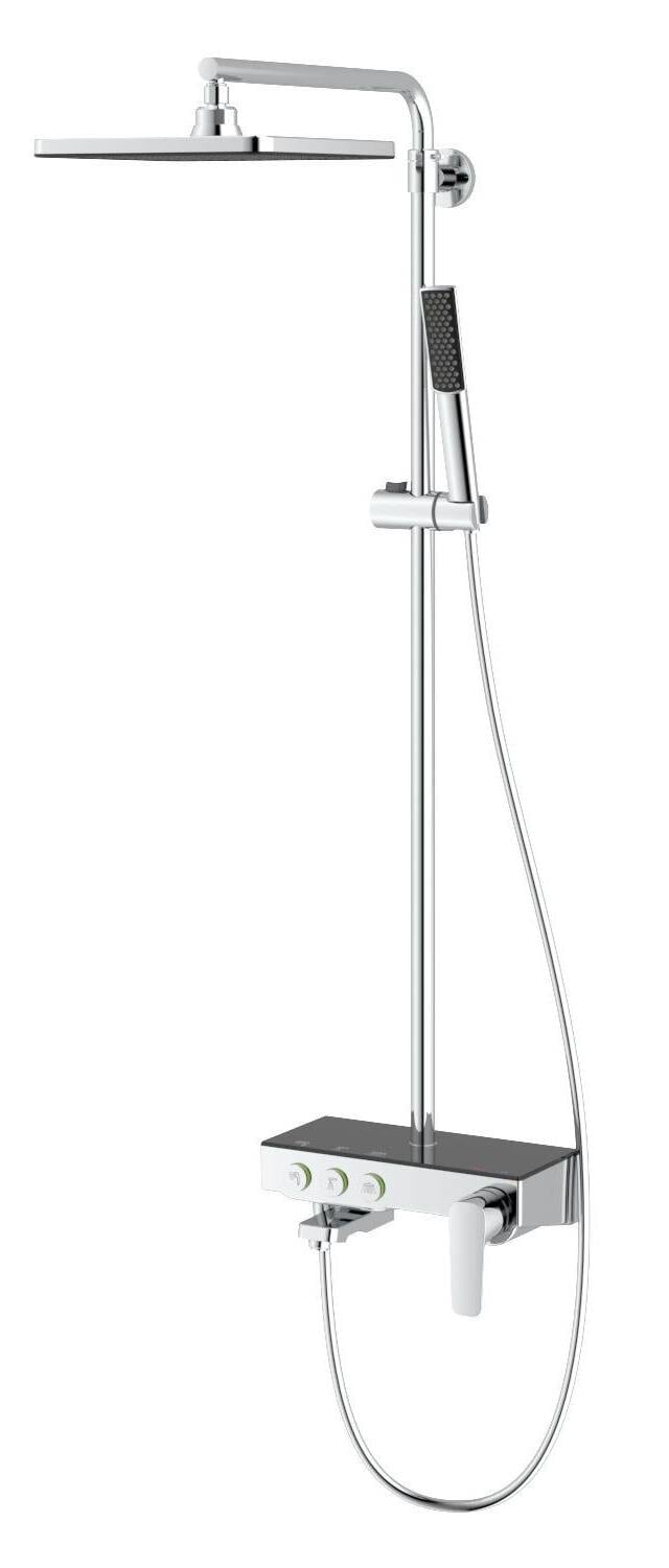 Teska Duş Kolonu, Niagara, Üç Yönlü, Siyah Camlı, NG3501STeskaNG3501SDuş Sistemleri