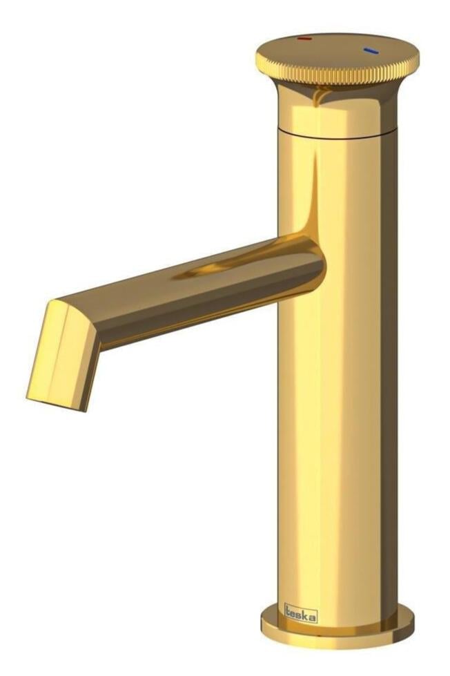 Teska Lavabo Bataryası, Arte Leo S, Altın, E5517TeskaE5517Lavabo Bataryaları