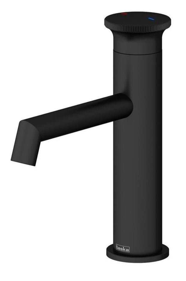 Teska Lavabo Bataryası, Arte Leo S, Siyah, E5518TeskaE5518Lavabo Bataryaları