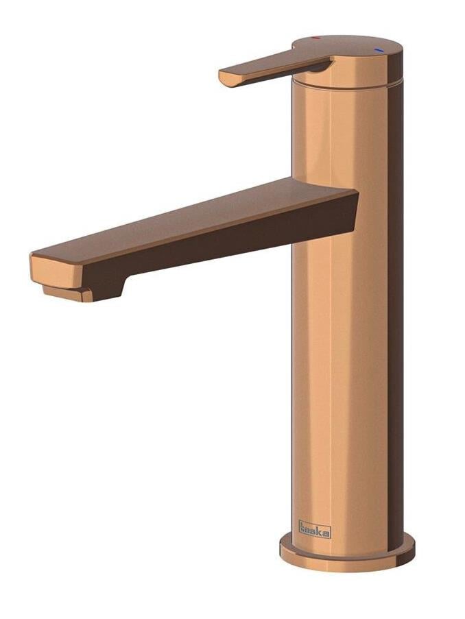 Teska Lavabo Bataryası, Liva Leo S, Rose Gold, E5419TeskaE5419Lavabo Bataryaları