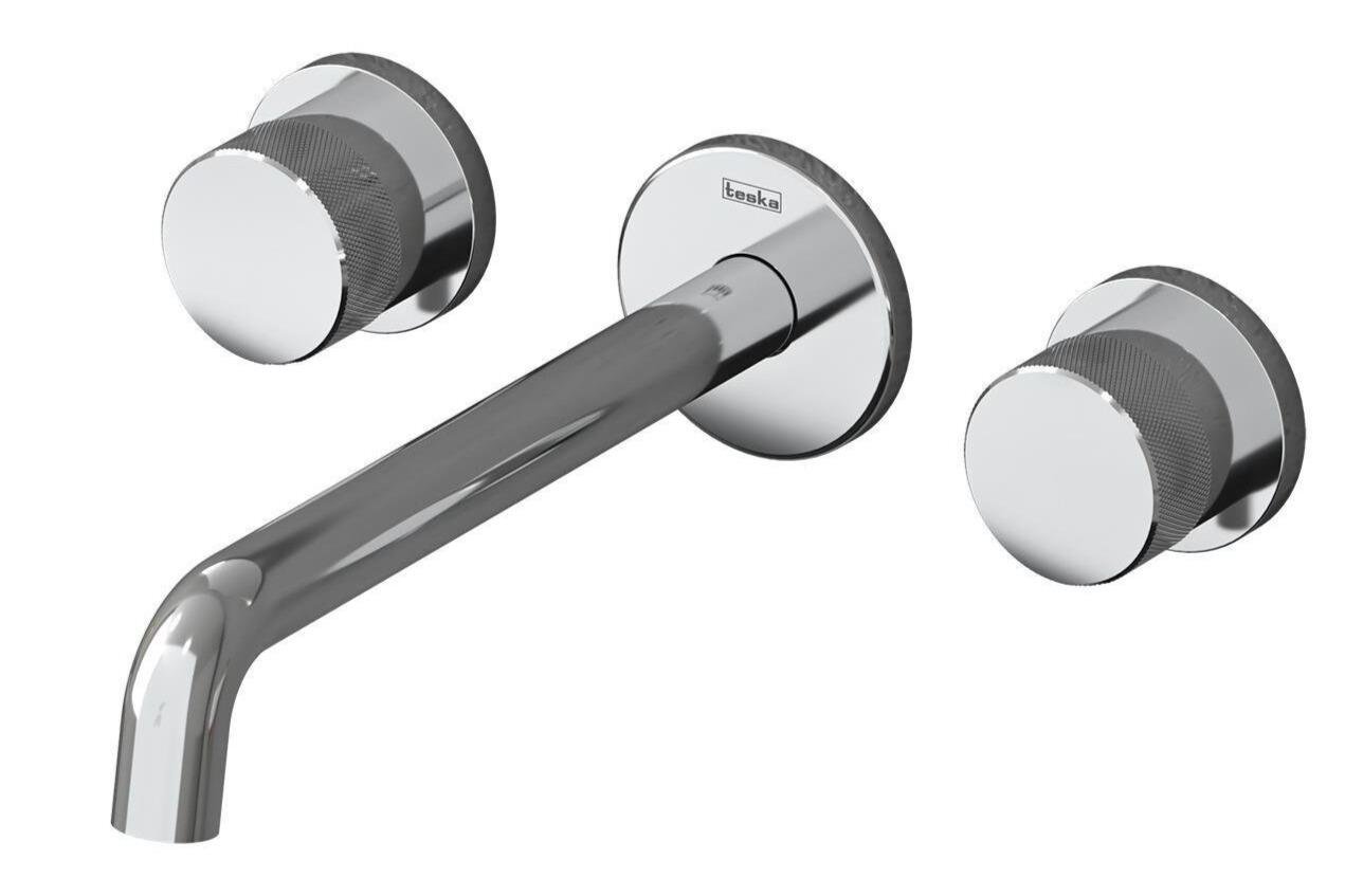 Teska Lavabo Bataryası, Tria, Ankastre, Krom, E5216TeskaE5216Lavabo Bataryaları